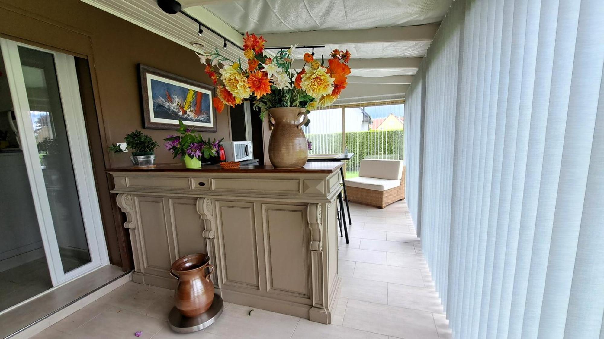 Chambre Privee Avec Salon, Garage Voiture, Velos, Motos Tourville-sur-Arques Exteriér fotografie